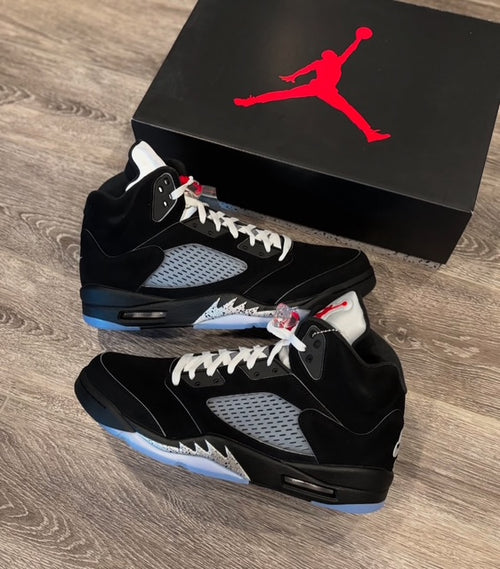 Black Metallic Jordan 5 Retro OG