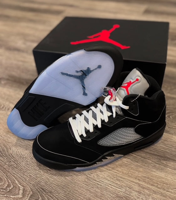 Black Metallic Jordan 5 Retro OG