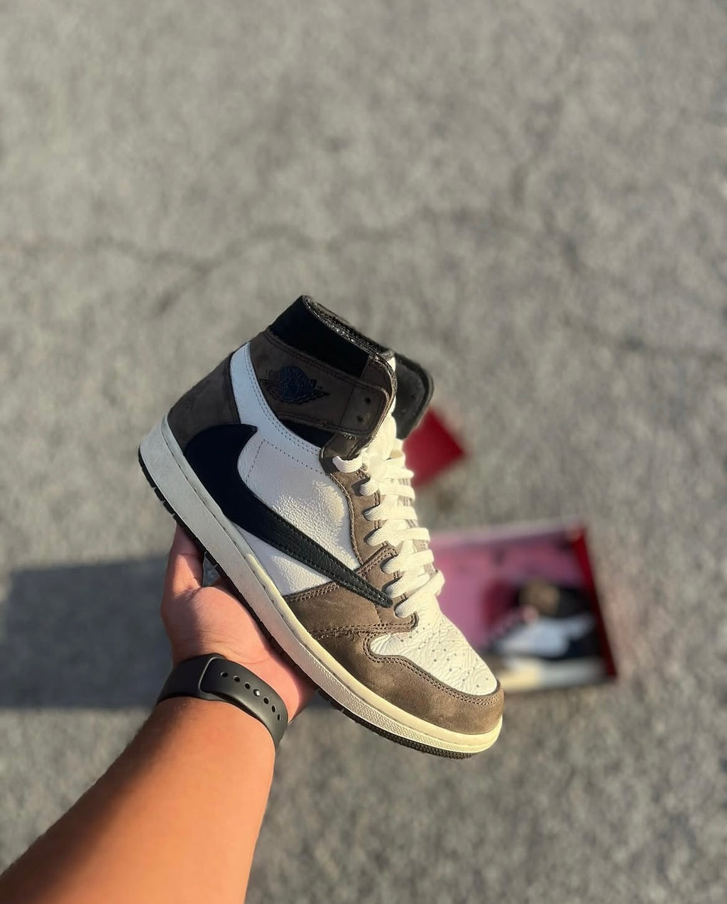 Jordan 1 Retro High OG SP Travis Scott Mocha