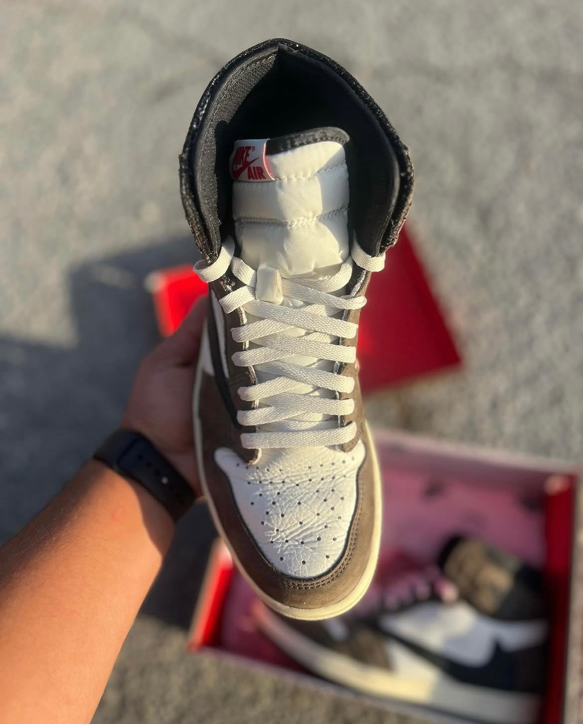 Jordan 1 Retro High OG SP Travis Scott Mocha